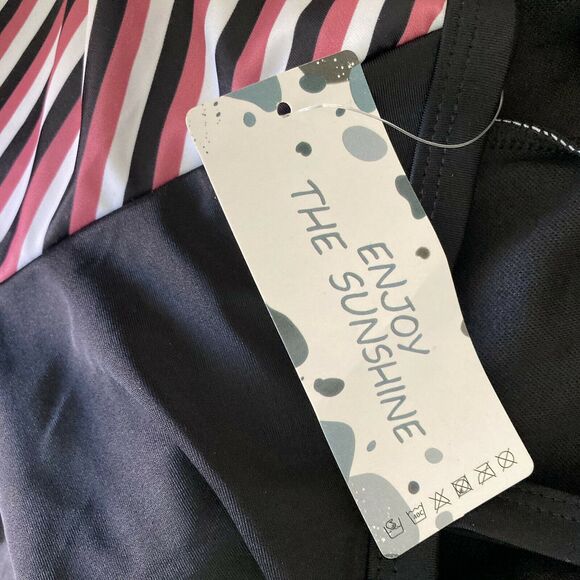 Enjoy The Sunshine Swimsuit One Piece Womens Medium New - Picture 4 of 12